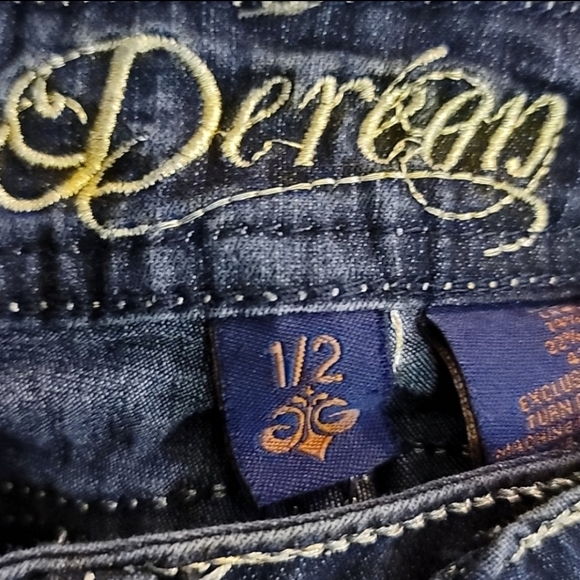 Dereon by Beyonce's Skinny Stretchy Low Rise Denim Blue Jeans in Size 2 - Picture 10 of 16